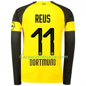 Divisa di Calcio Borussia Dortmund Reus 11 Prima 2018/2019 Manica Lunga